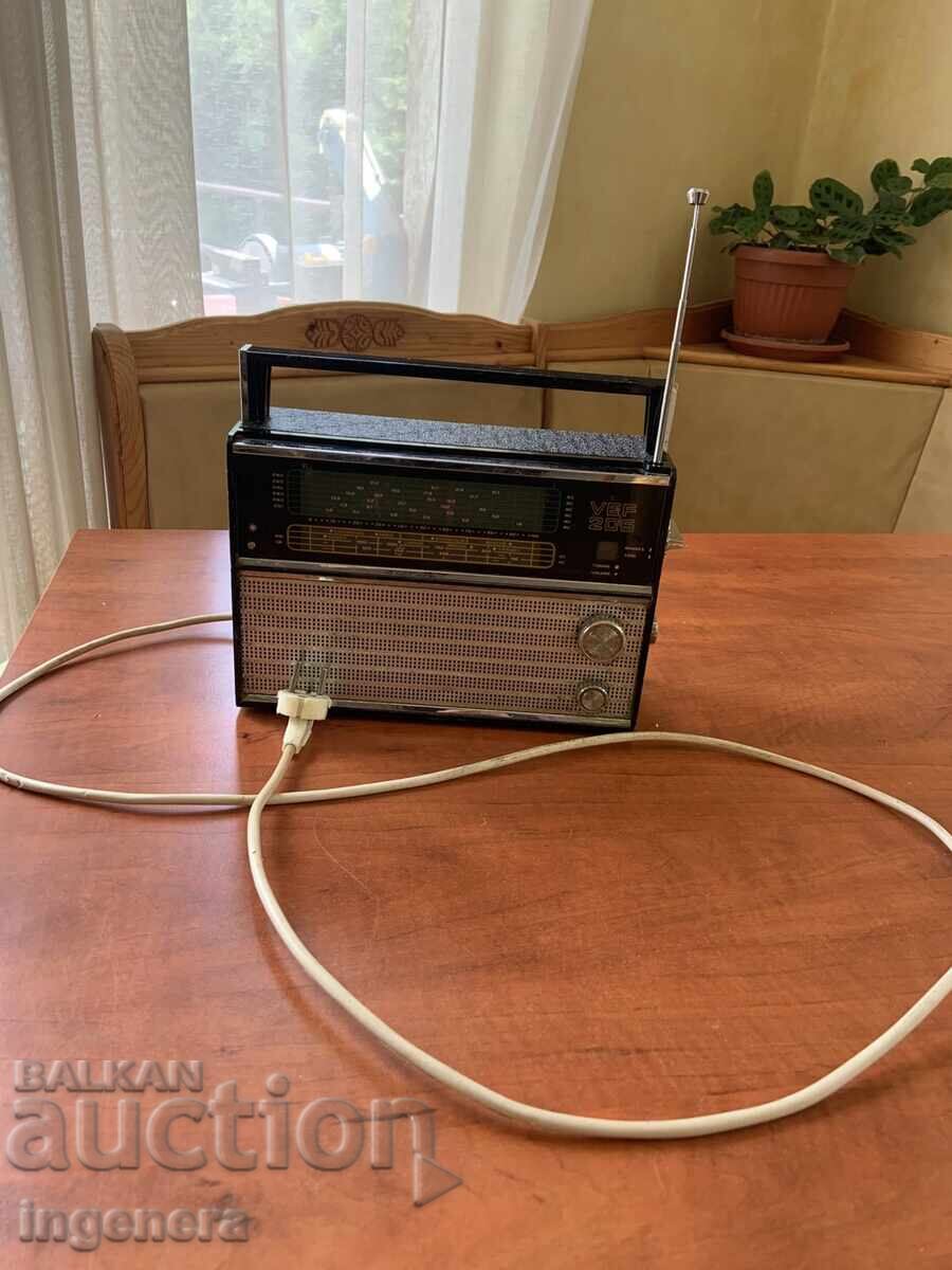 RADIO RADIOAPARAT "VEF 206" VEF 206 TRANZISTOR