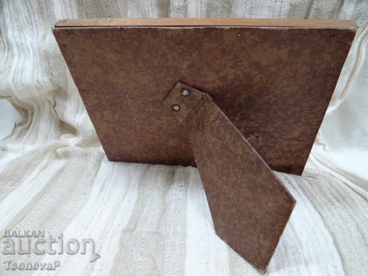 Licitație Rama foto veche din lemn