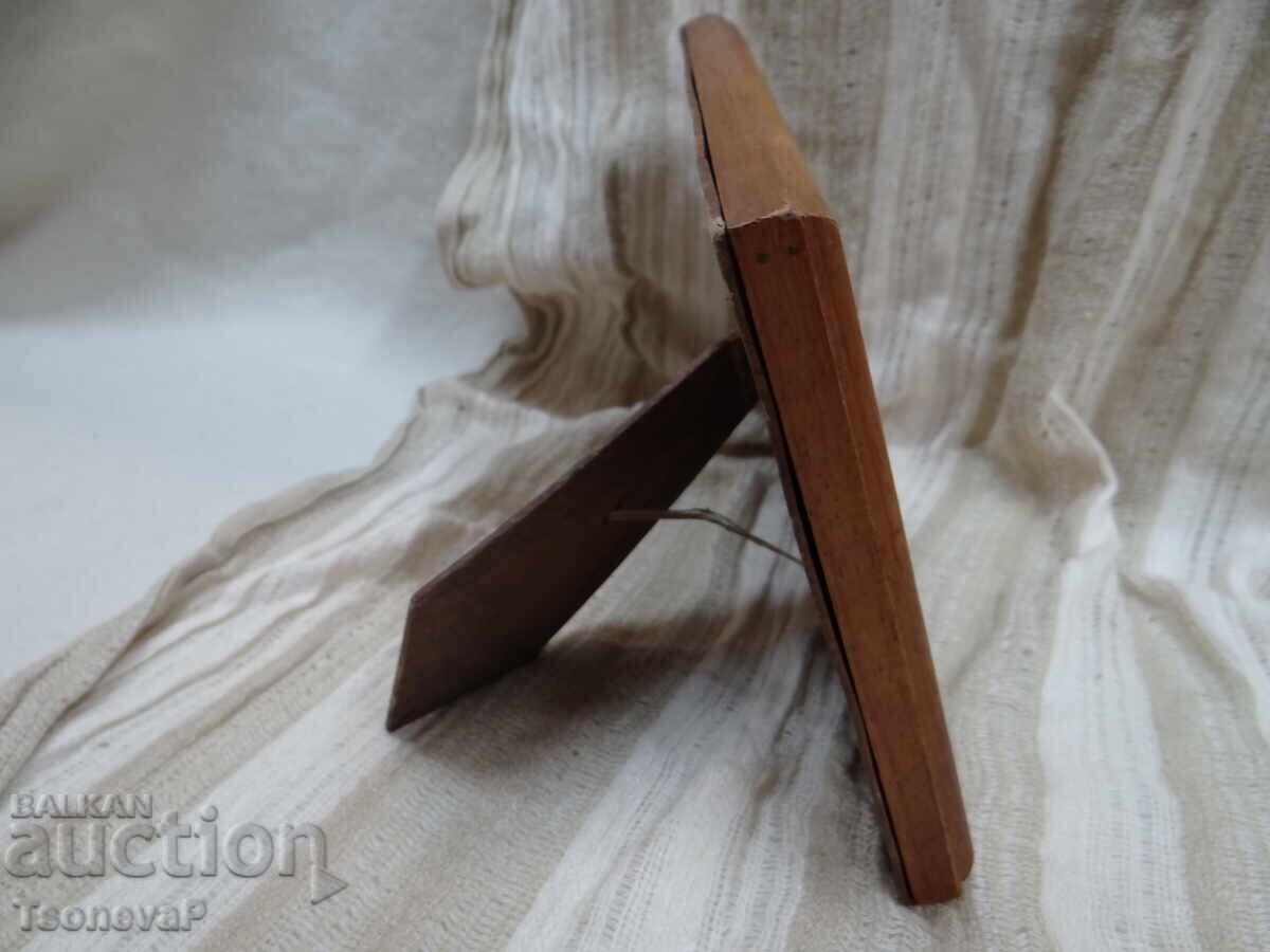 Rama foto veche din lemn - 5