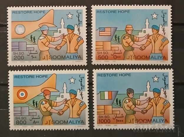 Σομαλία 1993 Πλοία/Αεροπλάνα/Στρατιωτικές στολές 7.50 € MNH