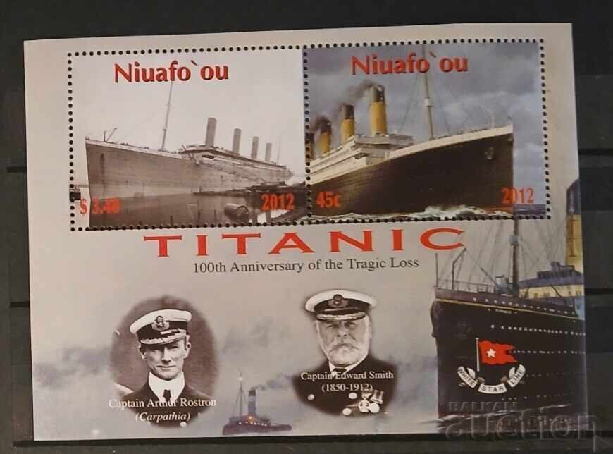 Νιάου 2012 Καράβια/Τιτανικός MNH