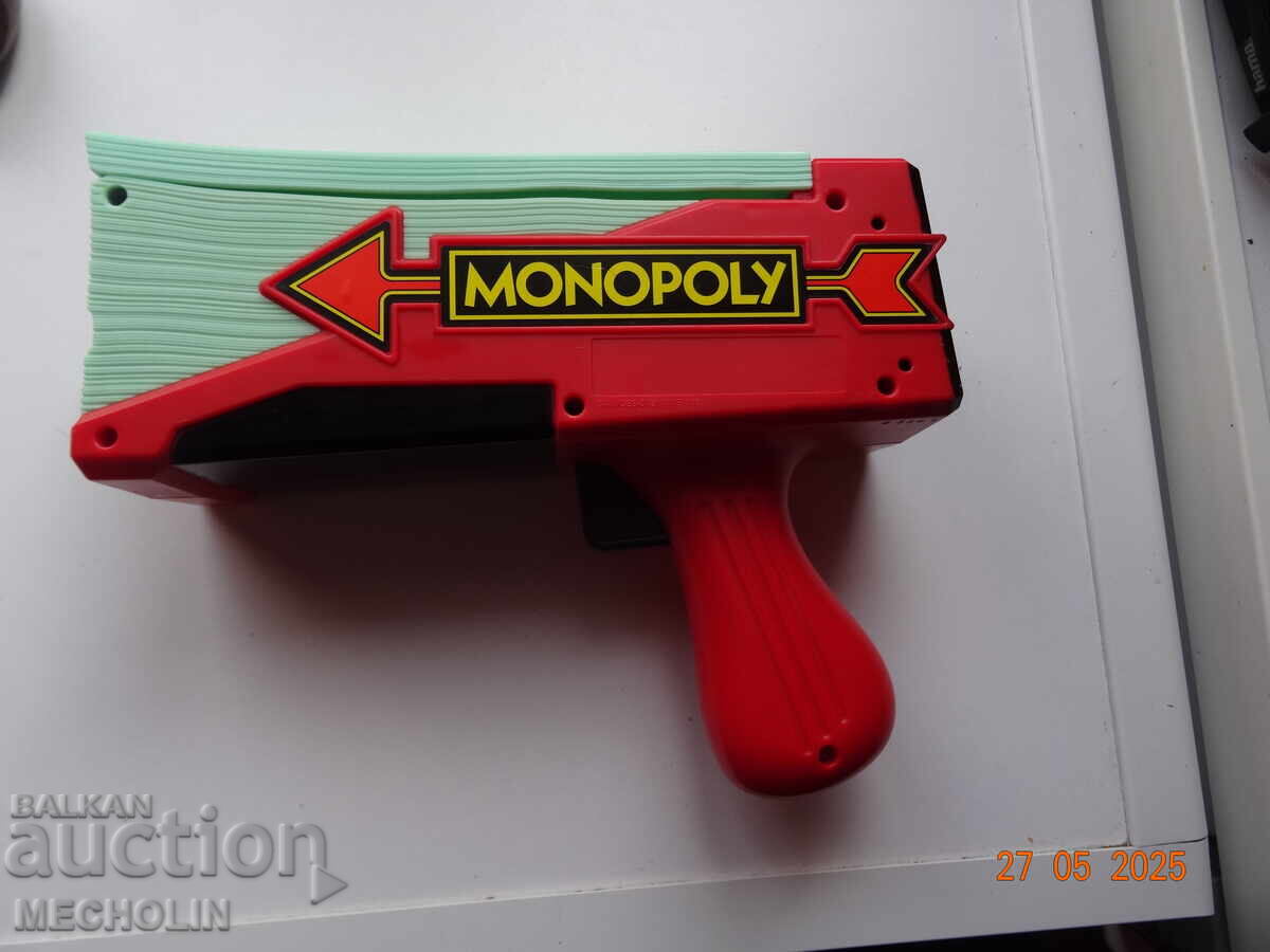 Livrarea PISTOL DE PETRECERE COLECȚIONABIL pentru lansare de bani