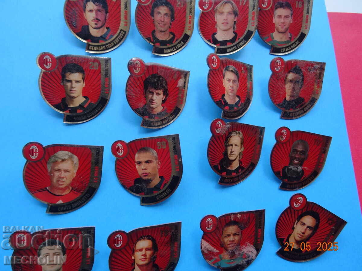 LOT COLECȚIE INSIGNE MILAN - 6