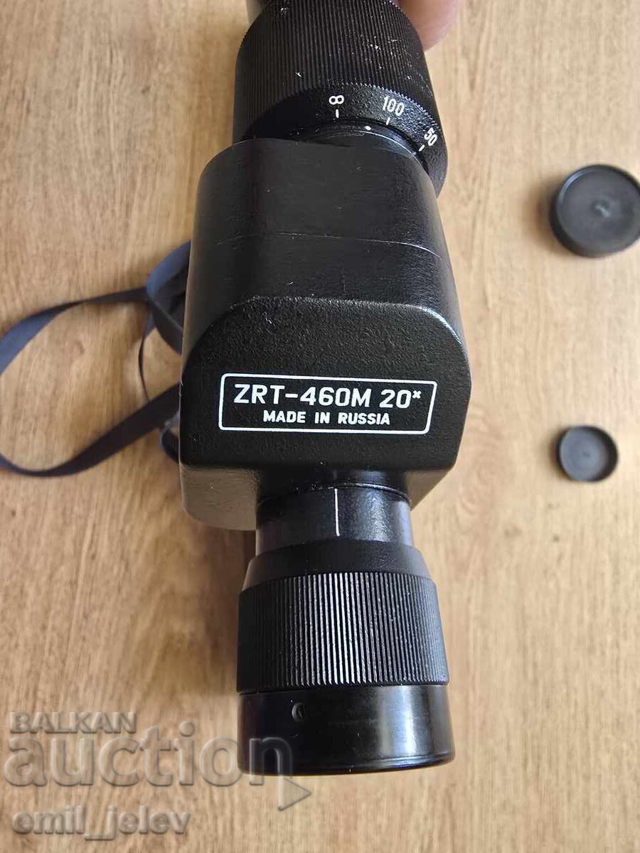 Auction Telescope, monocular, binoculars ZRT-460M 20* RUSSIA Auction Telescope, monocular, binoculars ZRT-460M 20* RUSSIA