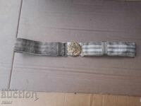 Centură de paradă ofițer BNA, NRB, uniformă