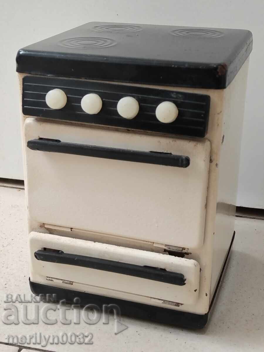 Детска ламаринена играчка печка 70-те год СССР - 5