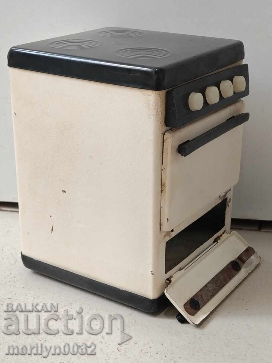 Детска ламаринена играчка печка 70-те год СССР - 7