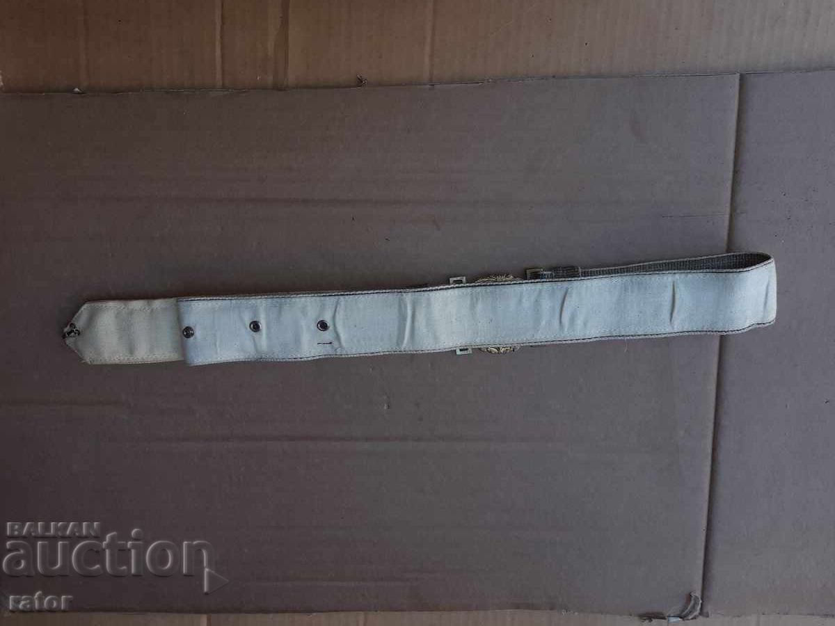 Сърмен параден офицерски колан - БНА , НРБ , униформа - 7