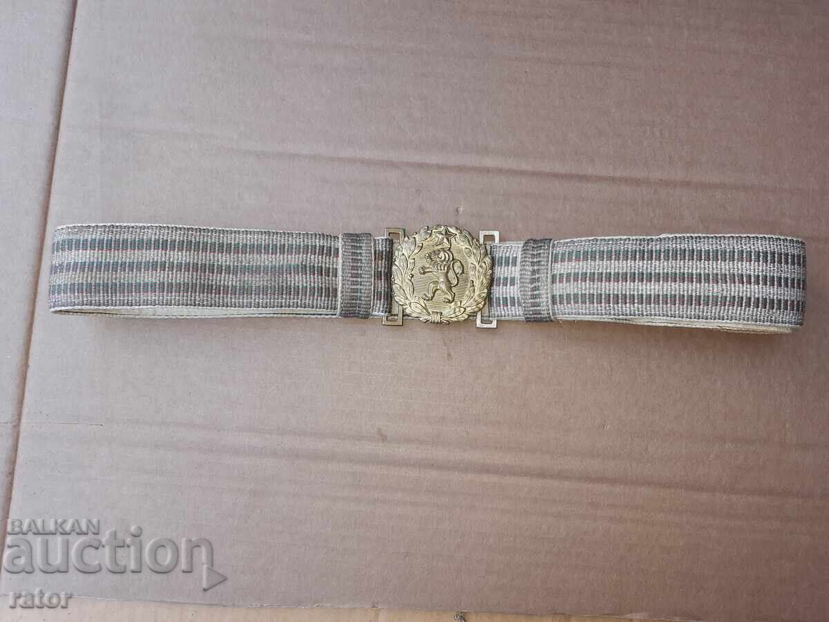 Сърмен параден офицерски колан - БНА , НРБ , униформа