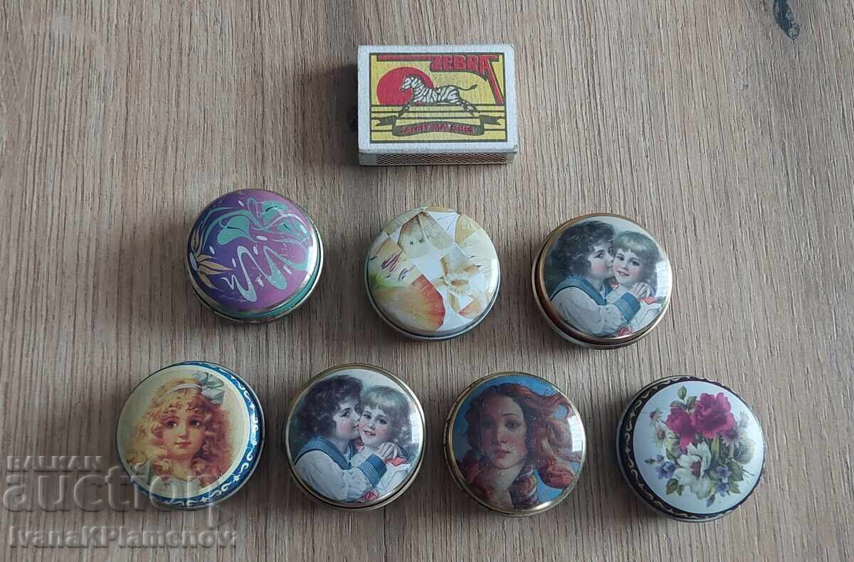 Vintage metal boxes, 7 pieces for connoisseurs - 5