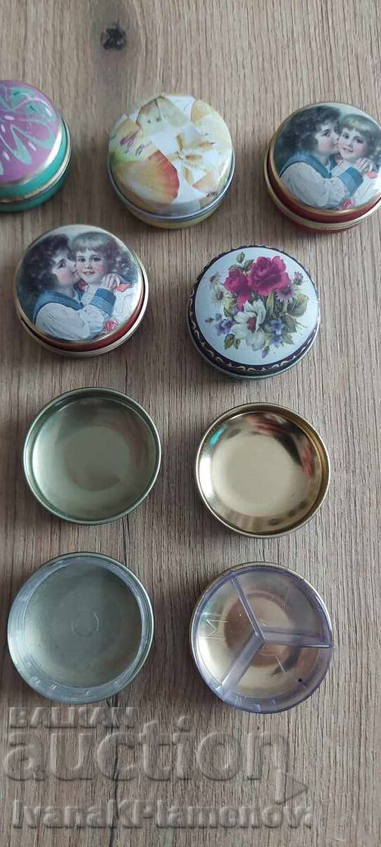 Vintage metal boxes, 7 pieces for connoisseurs - 7