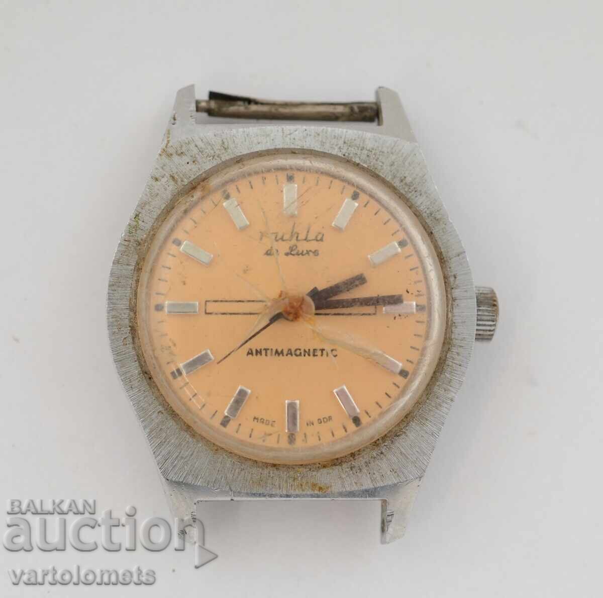Ανδρικό ρολόι RUHLA DDR - δεν λειτουργεί Ανδρικό ρολόι RUHLA DDR - δεν λειτουργεί