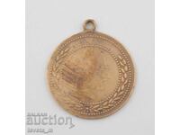 Antique pendant jewelry for folk costume