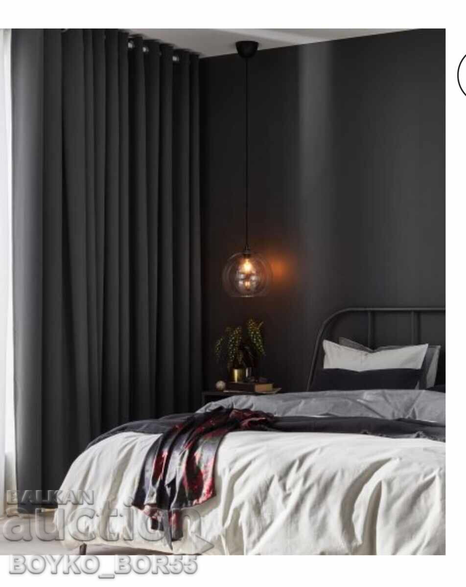 Σετ Ολοκαίνουργιες Πολυτελείς Κουρτίνες HILLEBORG IKEA 2 τμχ - 5