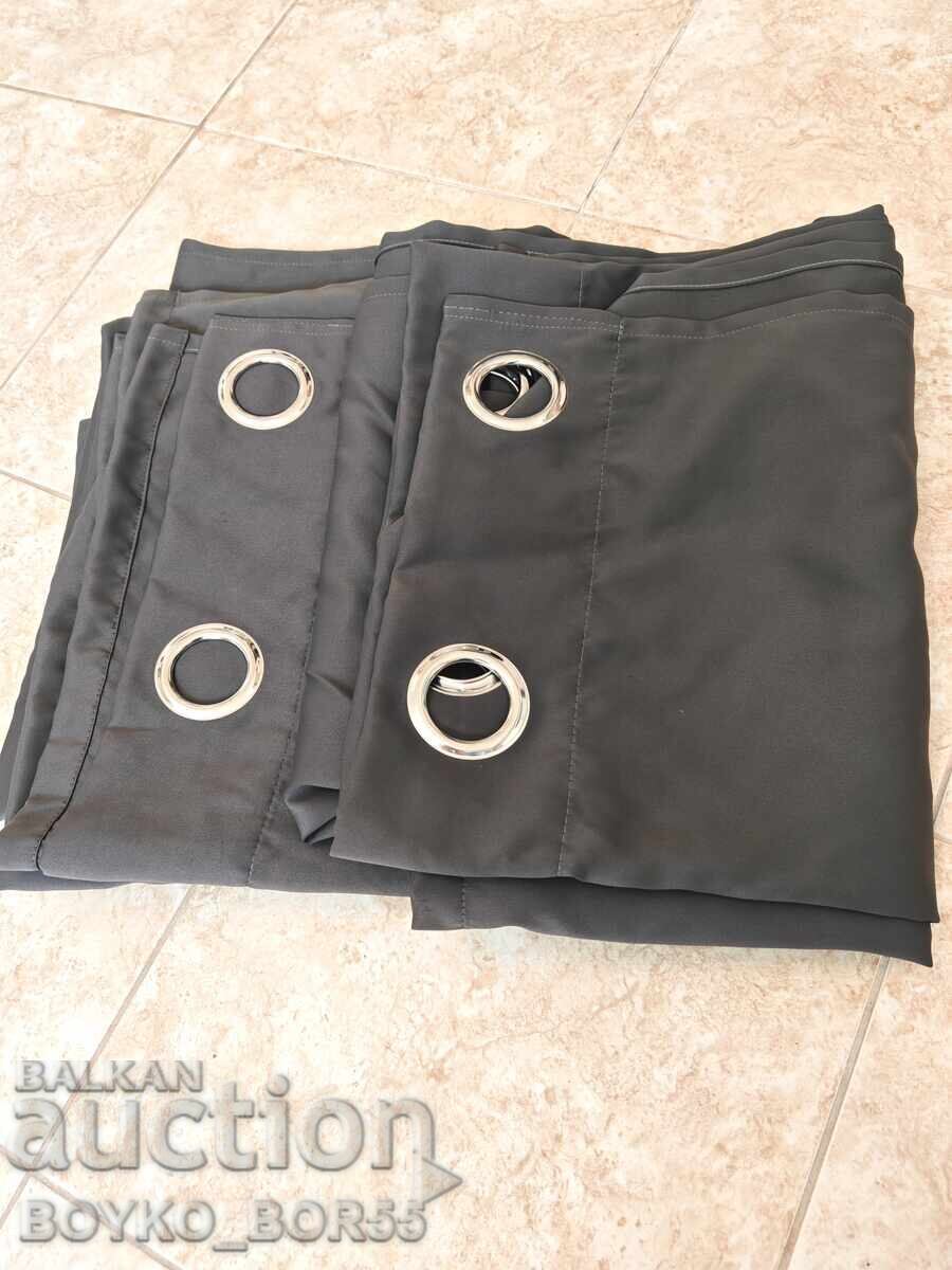 Σετ Ολοκαίνουργιες Πολυτελείς Κουρτίνες HILLEBORG IKEA 2 τμχ