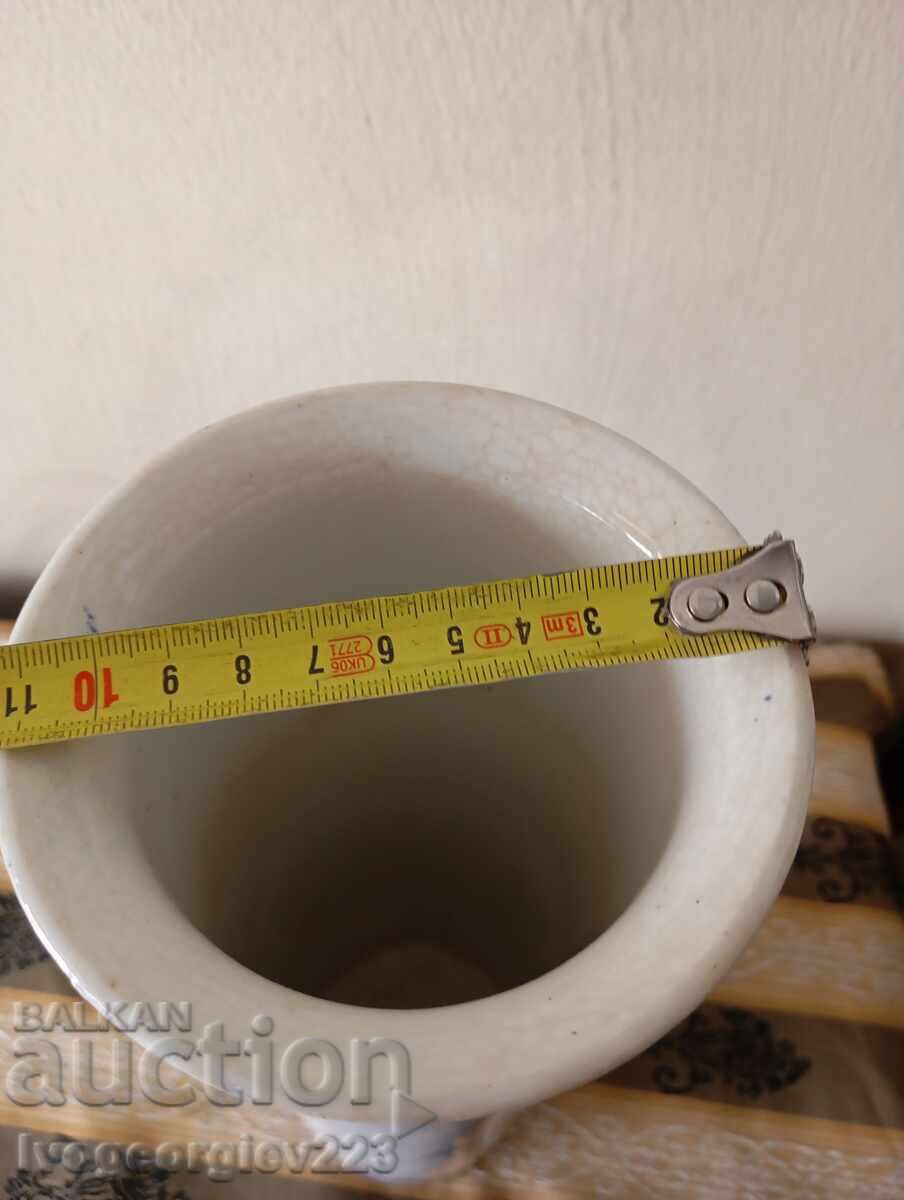 Стара порцеланова ваза блу делф - 5