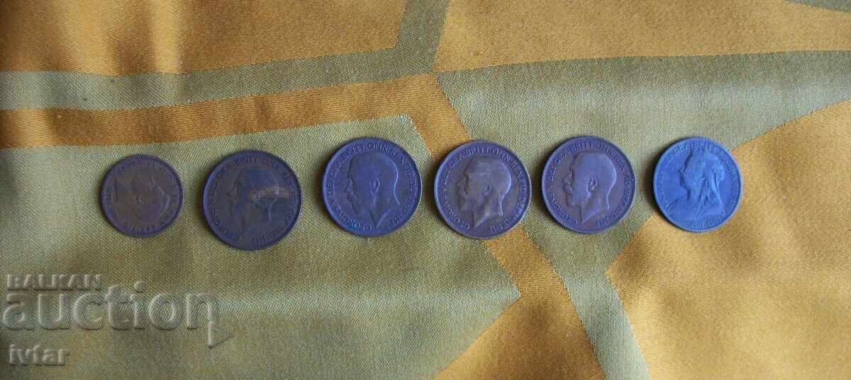 Lot of old coins - Great Britain with price € 15.00 | 29.34 BGN