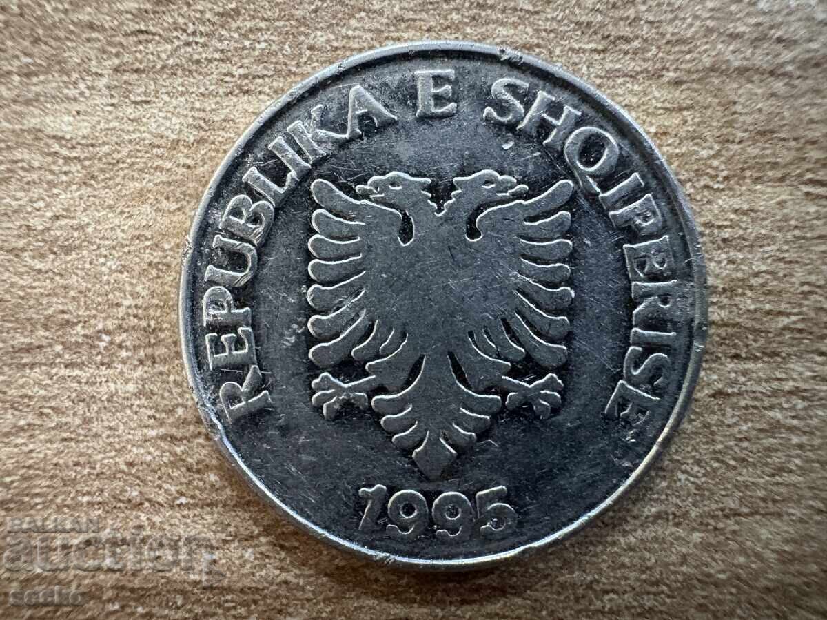 Αλβανία - 5 Lekë (1995) με τιμή 0.70 BGN | € 0.36 Αλβανία - 5 Lekë (1995) με τιμή 0.70 BGN | € 0.36