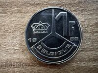 Belgium - 1 Franc (1989) - BELGIQUE