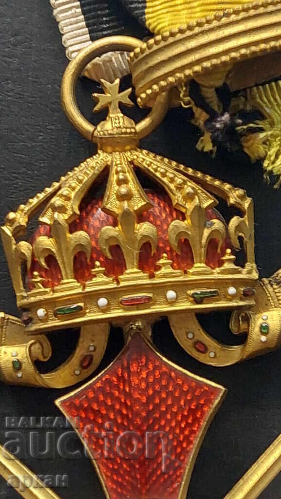 Livrarea Ordinul "Pentru Merit Militar" clasa a III-a - Emisiunea I Ferdinand