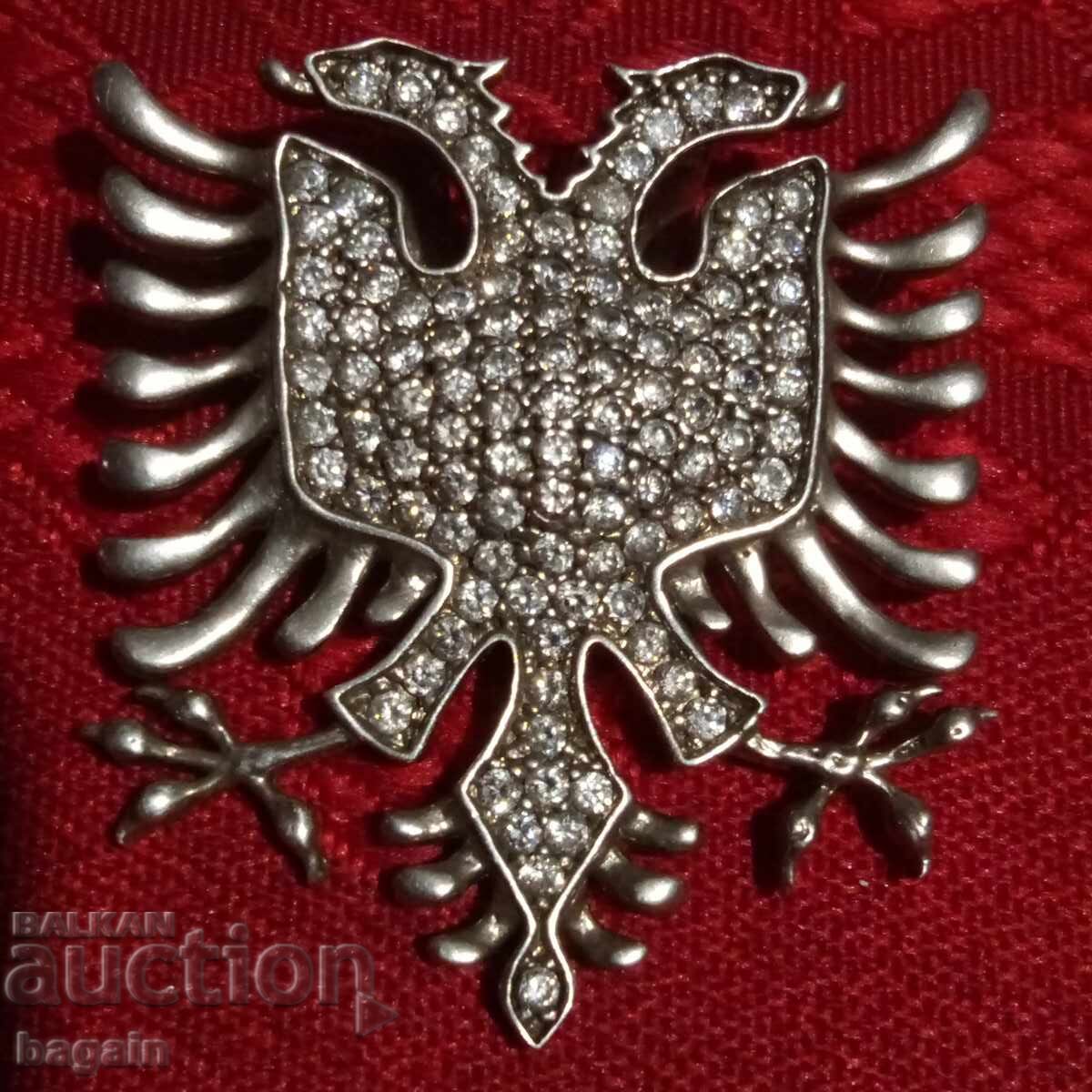 Medalion de argint unic, cu vultur cu preț 100.00 BGN | € 51.13 Medalion de argint unic, cu vultur cu preț 100.00 BGN | € 51.13