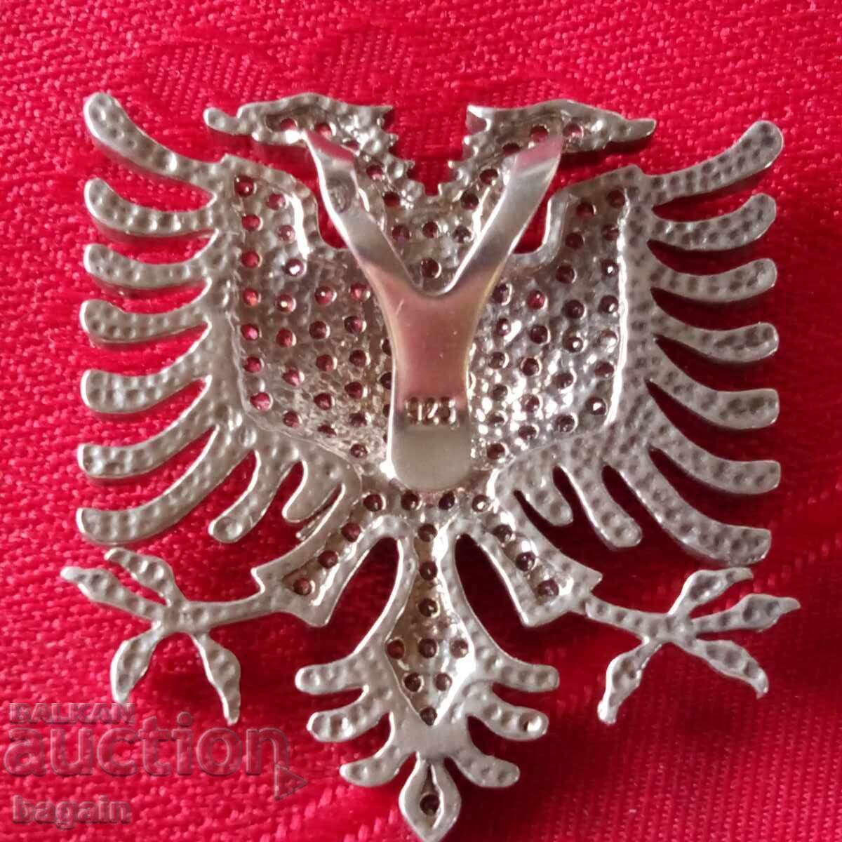 Livrarea Medalion de argint unic, cu vultur Livrarea Medalion de argint unic, cu vultur