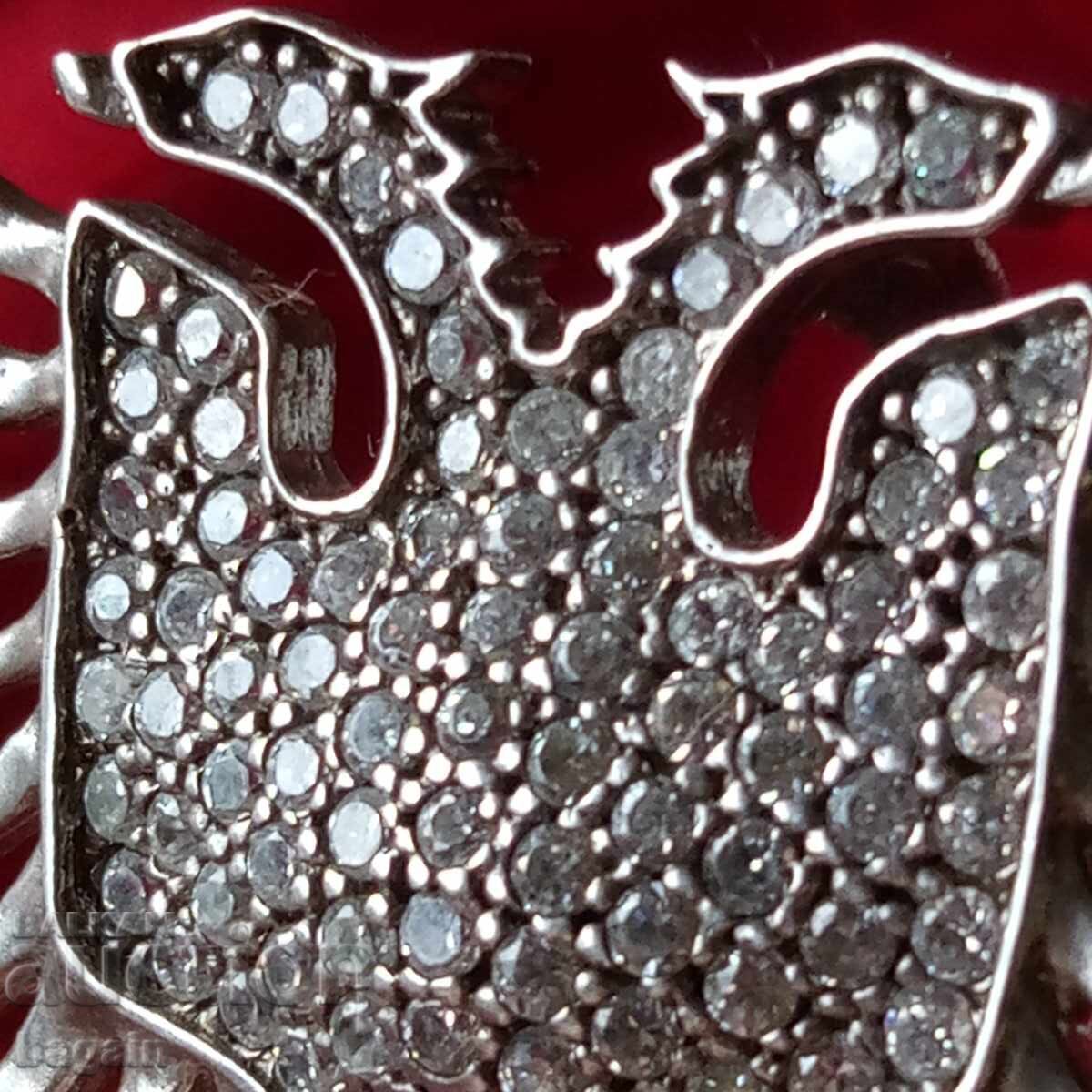 Medalion de argint unic, cu vultur - 6 Medalion de argint unic, cu vultur - 6