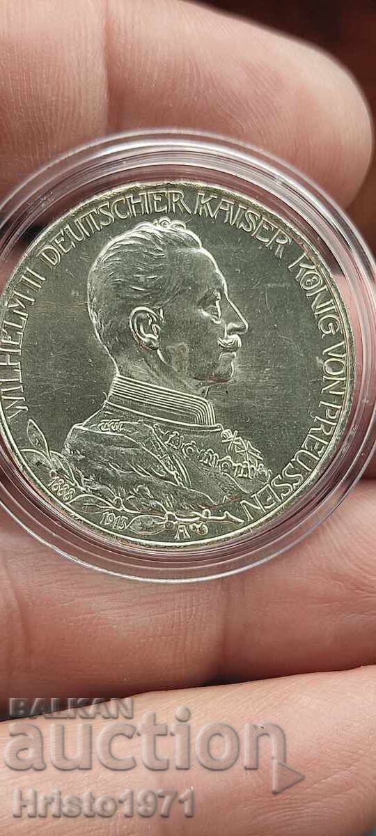 3 timbre 1913 Prusia 3 timbre 1913 Prusia