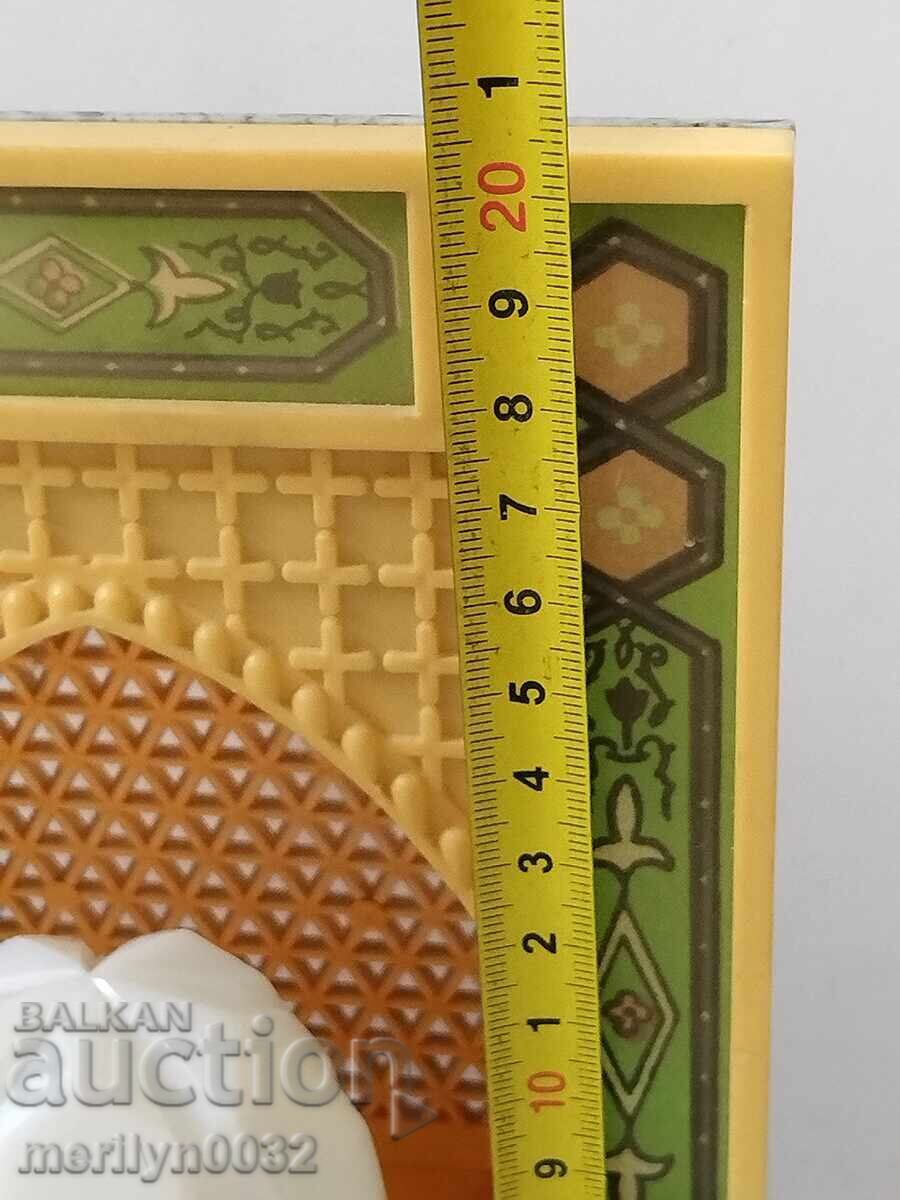 Λαμπατέρ επιτραπέζιο νυχτερινό φωτιστικό Σοβιετικής Ένωσης δεκαετία 70 ΛΕΙΤΟΥΡΓΙΚΟ - 7