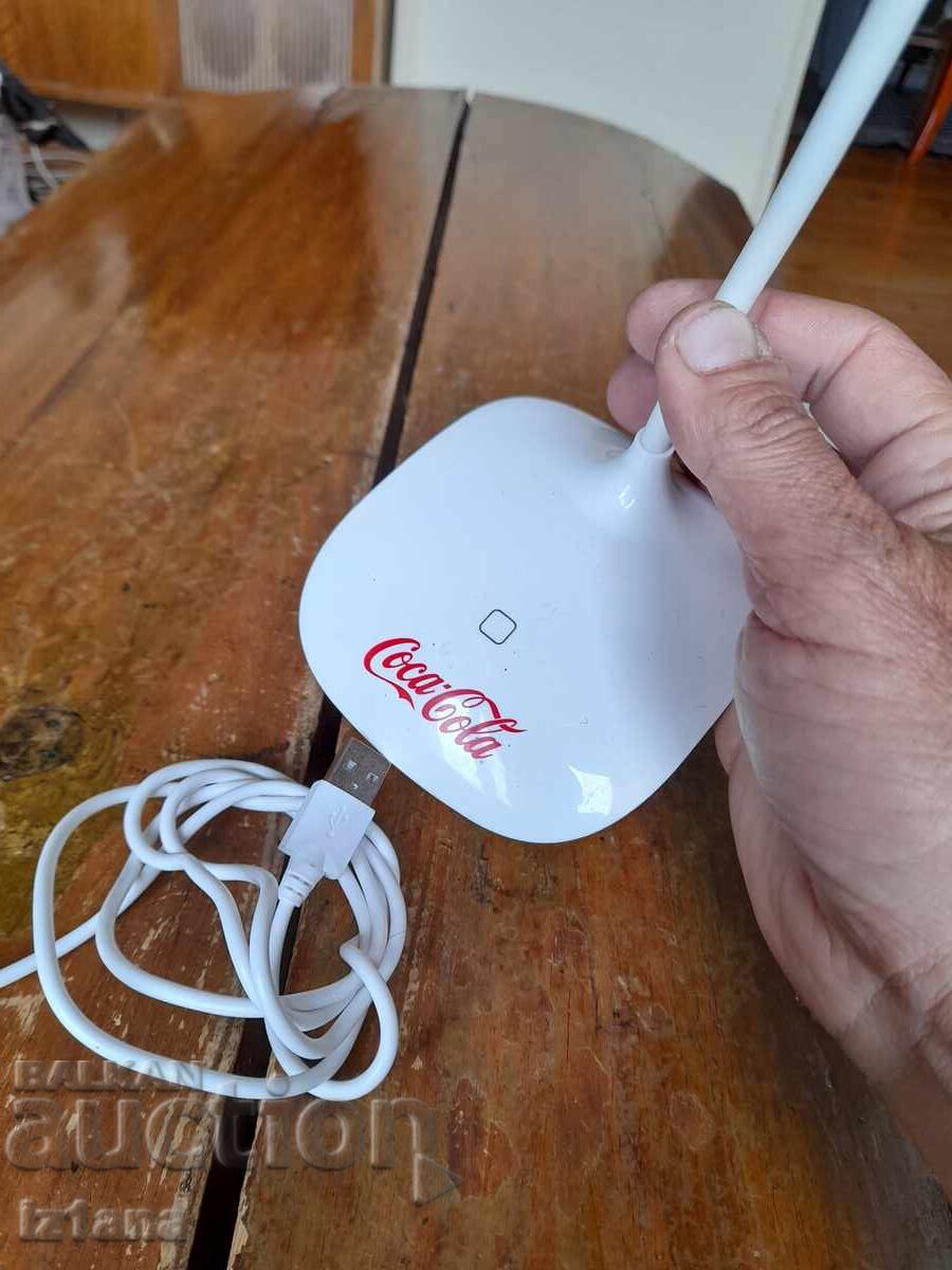 Παλιό φωτιστικό υπολογιστή Coca Cola, Coca Cola με τιμή 32.00 BGN | € 16.36
