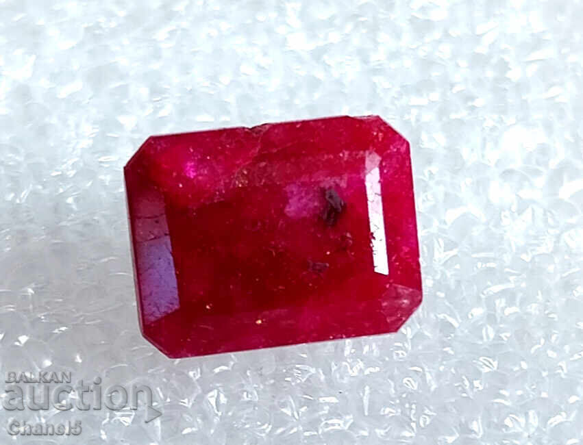 Auction  NATURAL BIXBITE - RED BERYL - CERTIFICATE - 7.05 ct (2)