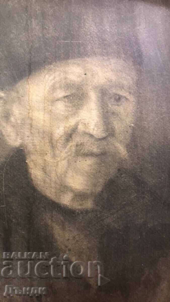 Παλιά παλιά φωτογραφία ζωγραφικής με τιμή 30.00 BGN | € 15.34