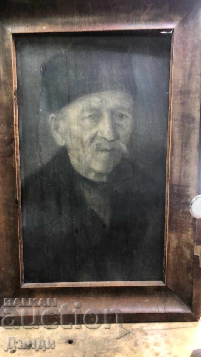 Παλιά παλιά φωτογραφία ζωγραφικής