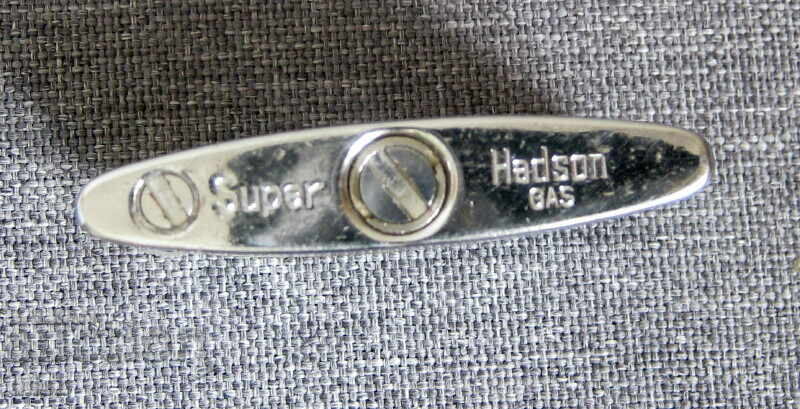 Δημοπρασία Παλιό αέριο αναπτήρα Hadson Gas ατσάλι