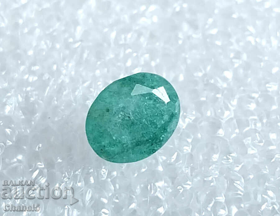 NATURAL EMERALD, OVAL - CERTIFICATE - 1.25 ct (3) - 5
