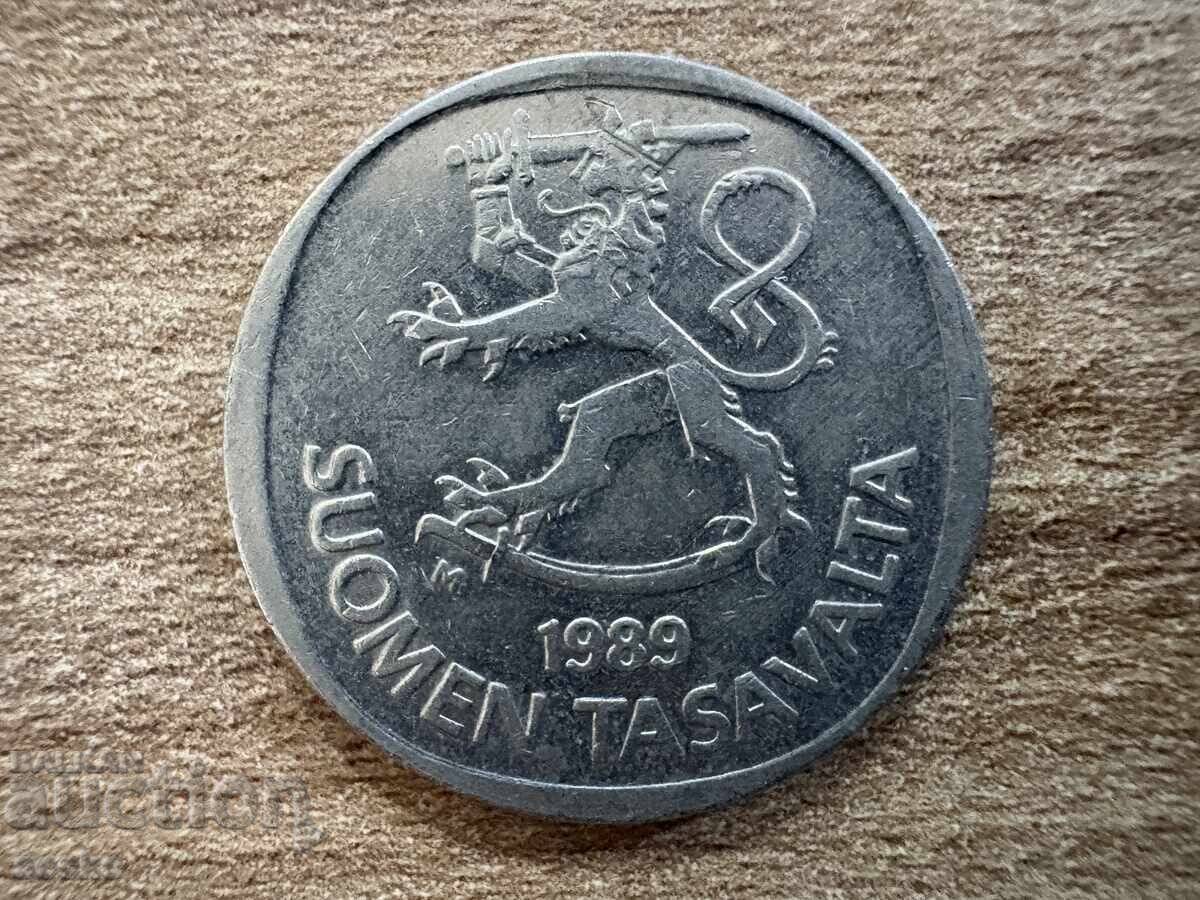 Φινλανδία - 1 μάρκο (1989) με τιμή 0.60 BGN | € 0.31