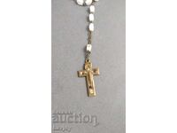 Старо седефено колие с кръст