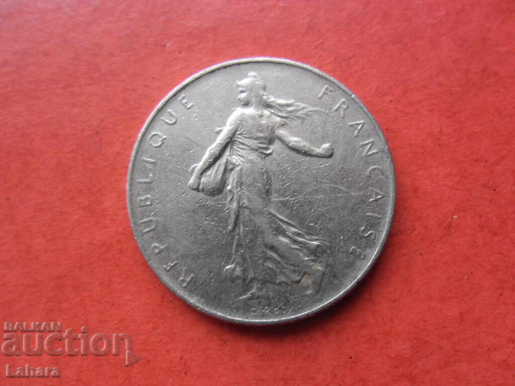 1 φράγκο 1973 g. Γαλλία με τιμή 0.50 BGN | € 0.26