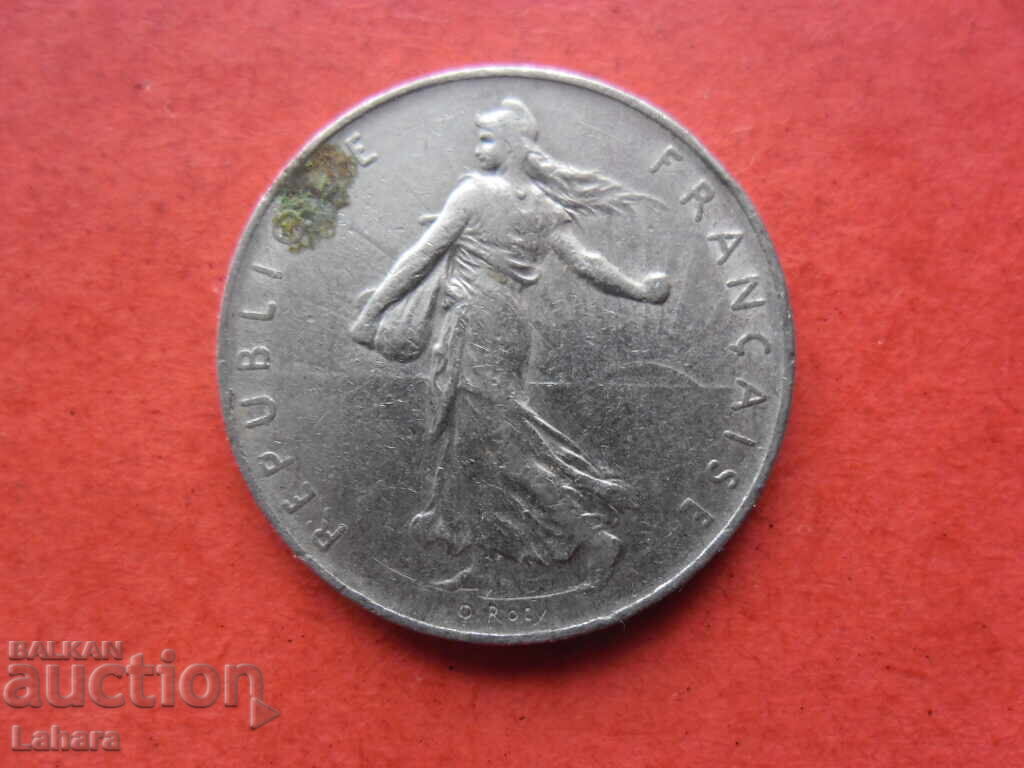 1 франк 1976 г. Франция с цена 0.50 лв. | € 0.26