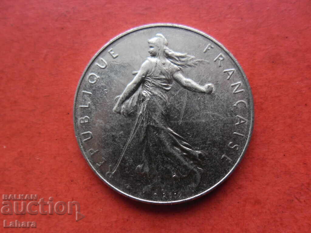 1 φράγκο 1999 Γαλλία με τιμή 0.50 BGN | € 0.26