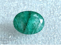 NATURAL EMERALD, OVAL - CERTIFICATE - 7.90 ct (5)