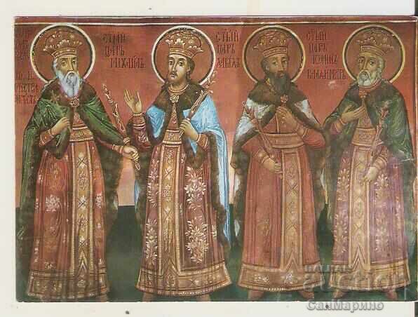 Carte poștală Bulgaria Mănăstirea Troian Frescă 6** Carte poștală Bulgaria Mănăstirea Troian Frescă 6**