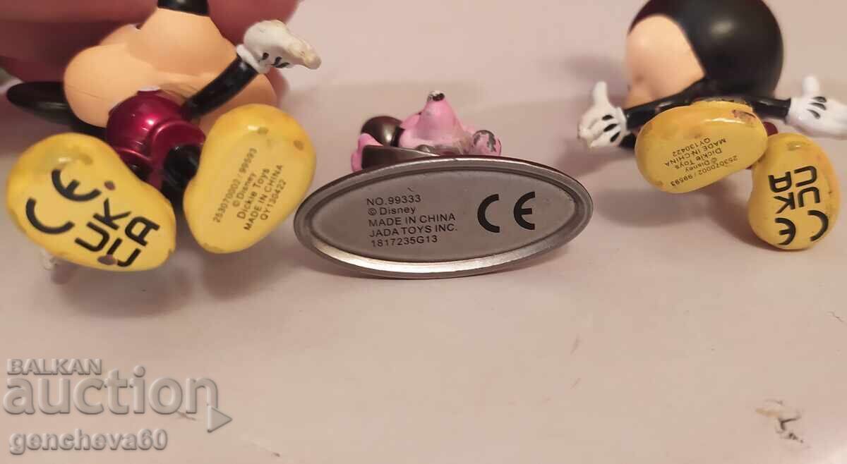 Mickey Mouse trei figurine metalice Disney - 5