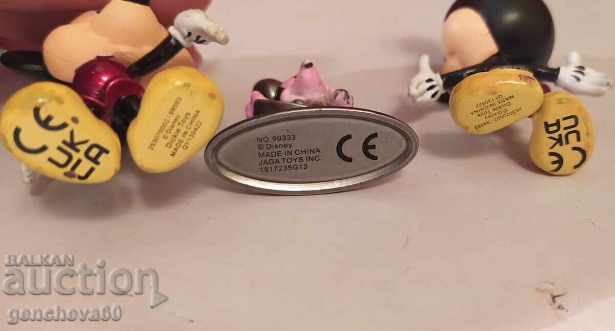 Mickey Mouse trei figurine metalice Disney - 7