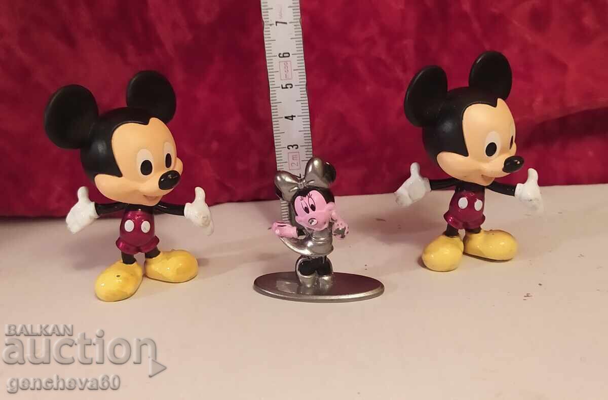 Мики Маус три метални фигурки на Disney
