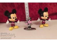 Mickey Mouse trei figurine metalice Disney