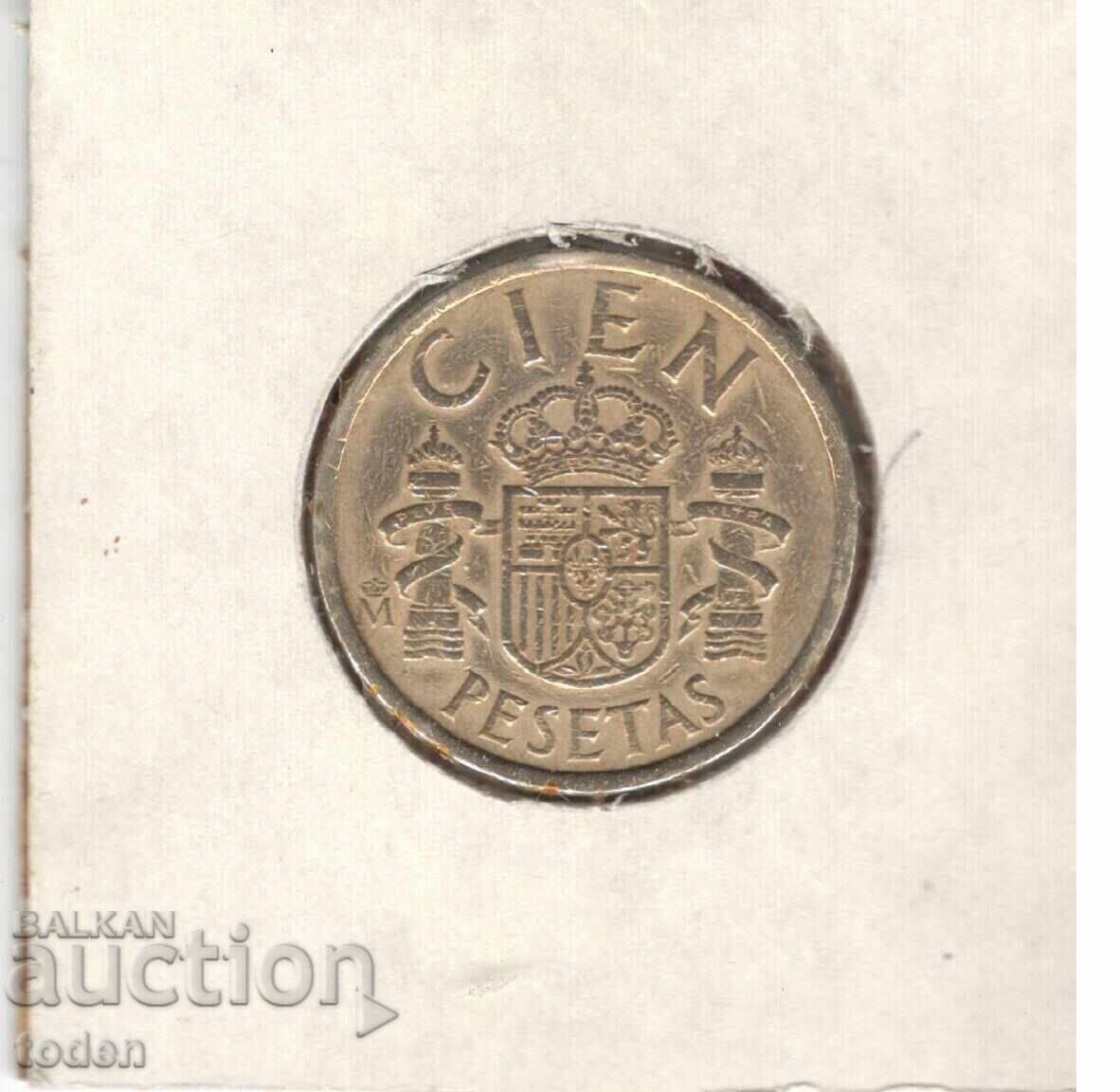 Auction Spain - 100 Pesetas - 1984 M - KM# 826 - Juan Carlos I Auction Spain - 100 Pesetas - 1984 M - KM# 826 - Juan Carlos I