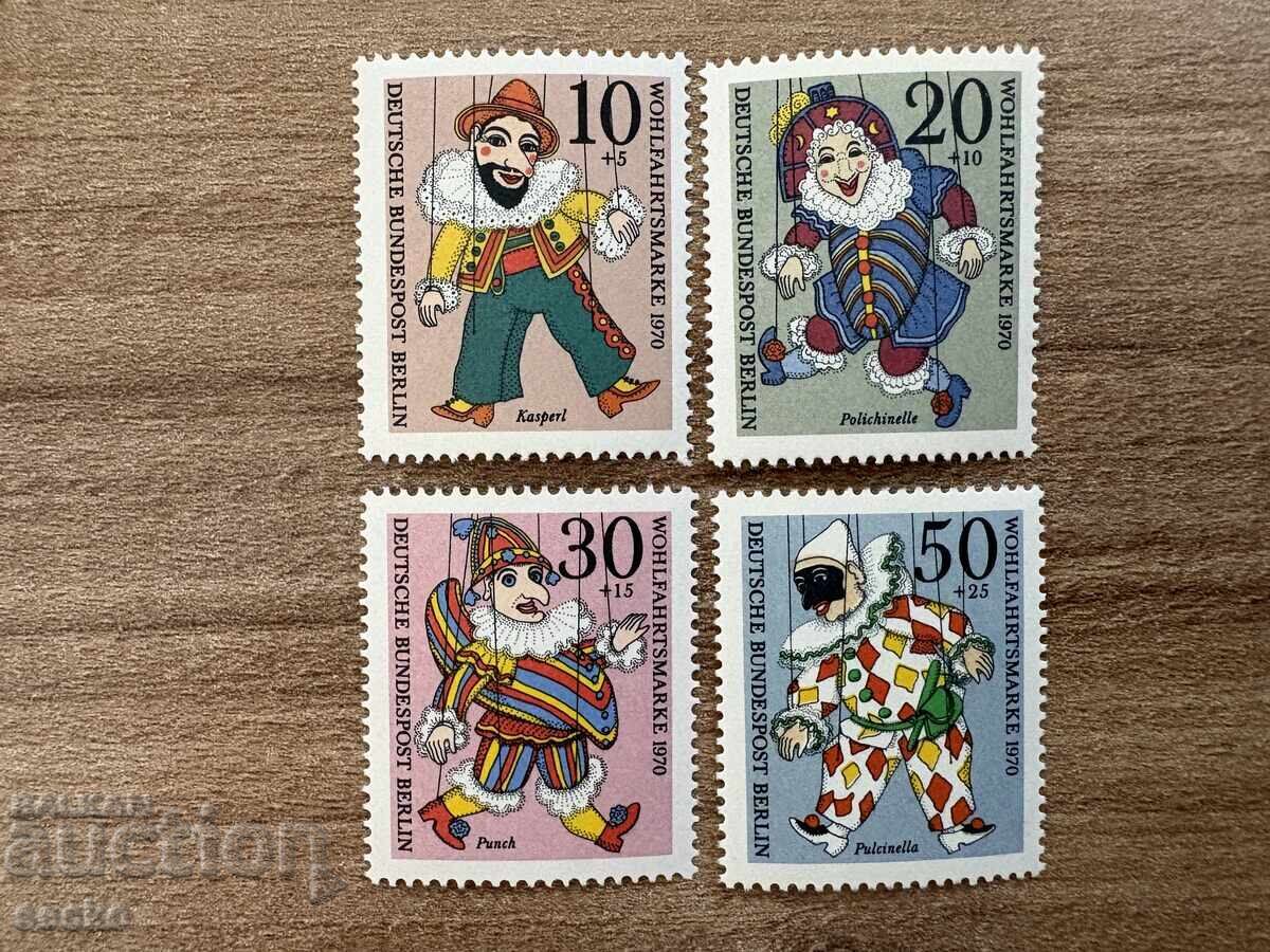 Берлин - Благотворителни марки (1970) MNH