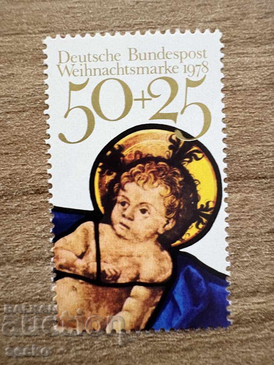 RFG/RGF - Timbrul de Crăciun (1978) MNH