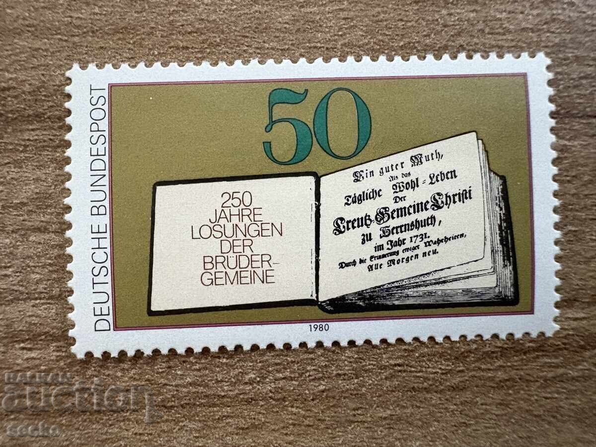 ФРГ/ГФР - 250 г. от първото издание на Book of...(1980) MNH ФРГ/ГФР - 250 г. от първото издание на Book of...(1980) MNH